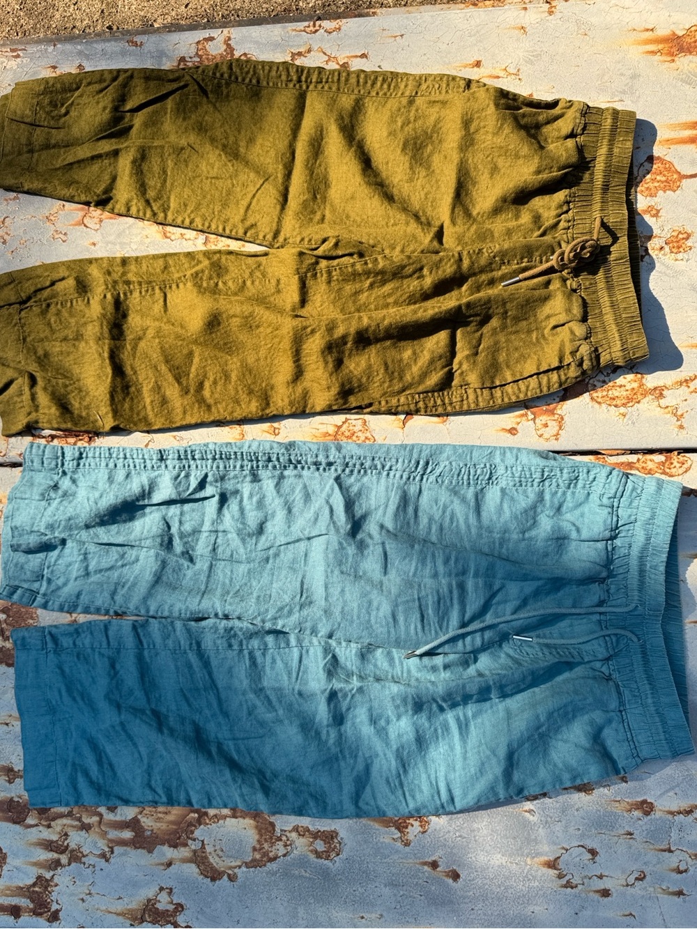 Quince 100% Linen Pants Bundle — Size Small (2 Pairs) - Picture 8 of 9
